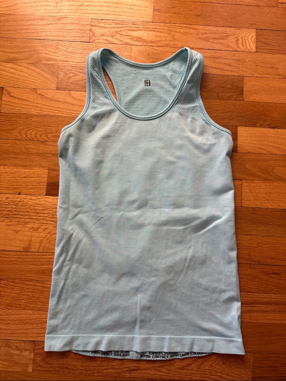 Sweaty Betty Light Blue Racerback Tank Top